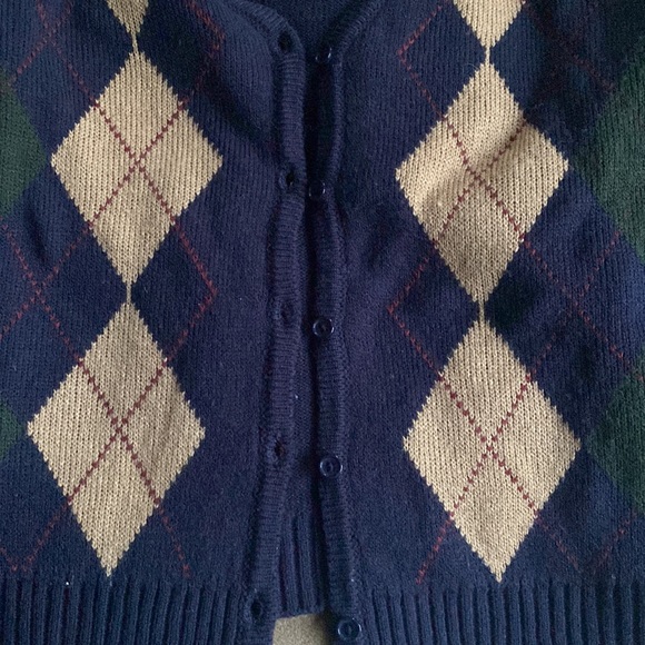 Cute argyle cardigan! - Picture 4 of 4